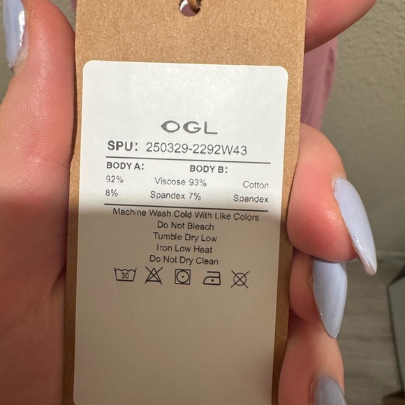 OGL Flowy Criss Cross Off-shoulder Midi Brami Dress ~ Rose Mauve - Picture 9 of 9